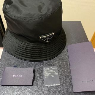 プラダ(PRADA)の【新品未使用】PRADAナイロンハット(ハット)