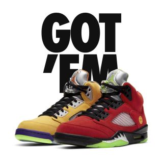 ナイキ(NIKE)の26.5 nike air jordan 5 retro what the(スニーカー)