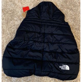 ザノースフェイス(THE NORTH FACE)のノースフェイス  ベビーシェルブランケット　ブラック　NNB71901(おくるみ/ブランケット)