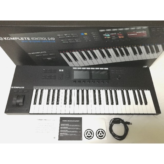 楽器動作良好 Komplete Kontrol S49 mk2 MIDIキーボード