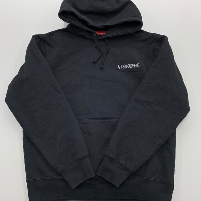Supreme - Supreme 1-800 Hooded Sweatshirt Black Lの通販 by sons's ...