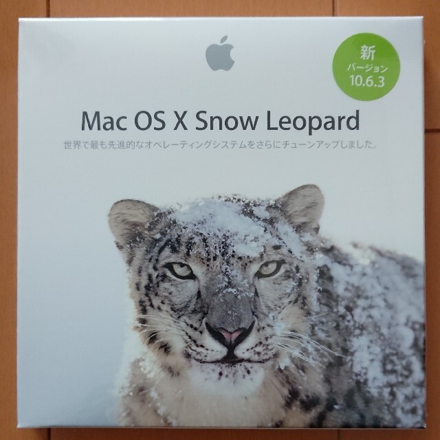 Apple(アップル)のMac OS X Snow Leopard ( Mac OS 10.6.3 )  スマホ/家電/カメラのPC/タブレット(その他)の商品写真