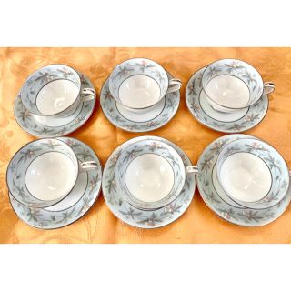 ノリタケ(Noritake)のNORITAKE カップ&ソーサー6客セット(グラス/カップ)