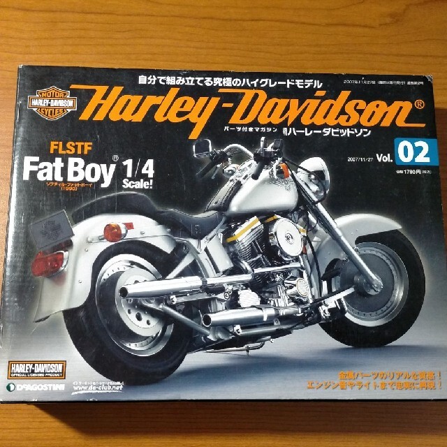 Harley Davidson(ハーレーダビッドソン)のHurley Davidson Fat Boy 1/4スケール エンタメ/ホビーのフィギュア(その他)の商品写真