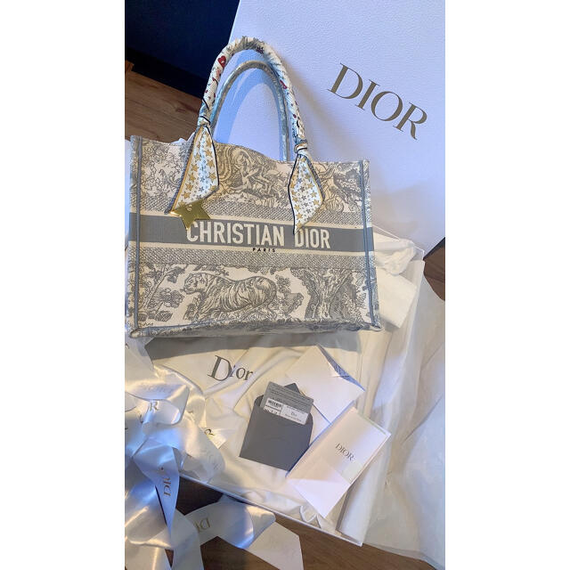 Dior(ディオール)のブックトート　スモール　ツイリー付 レディースのバッグ(トートバッグ)の商品写真