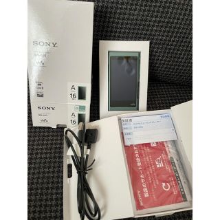 ソニー(SONY)のソニー ウォークマン NW-A55 A16(ポータブルプレーヤー)