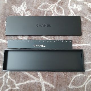 シャネル(CHANEL)のシャネル　ペンケースと定規　正規品(ペンケース/筆箱)