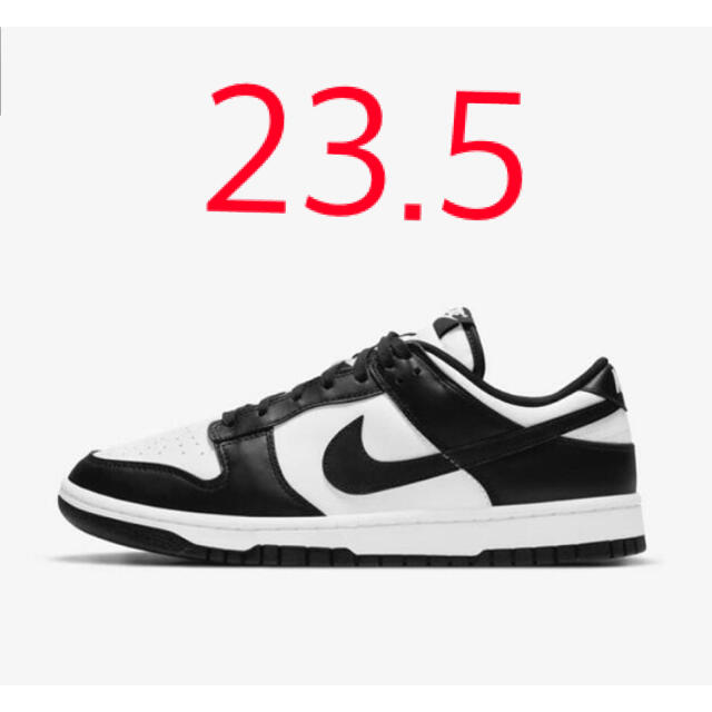 NIKE(ナイキ)のNIKE DUNK LOW RETRO WHITE/BLACK ダンク23.5㎝ レディースの靴/シューズ(スニーカー)の商品写真