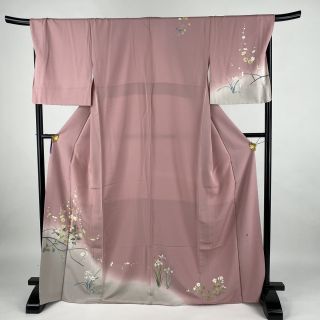 訪問着 美品 名品 身丈168cm 裄丈69.5cm 正絹 【中古】(着物)