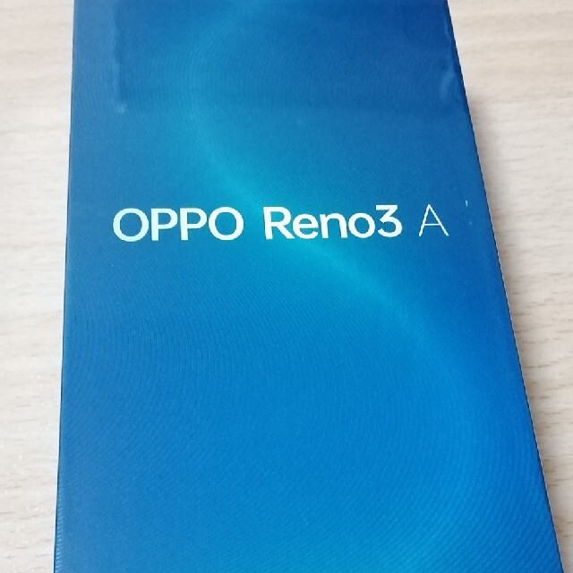 新品未開封　oppo reno3 a  ホワイト　一括購入品