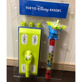 ディズニー(Disney)のリトルグリーンメン　フローリングワイパー(日用品/生活雑貨)