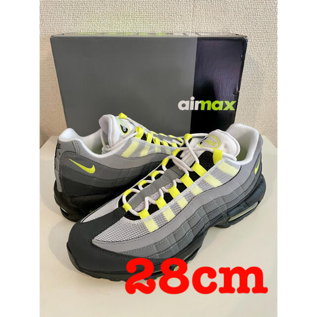 NIKE(ナイキ)のNIKE AIR MAX 95 OG NEON YELLOW 2020 28cm メンズの靴/シューズ(スニーカー)の商品写真