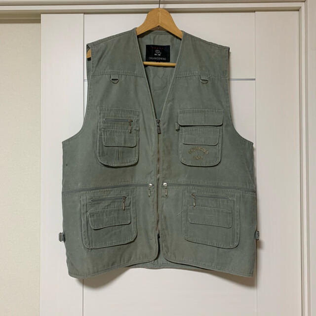 【古着】　フィッシングベスト メンズのトップス(ベスト)の商品写真