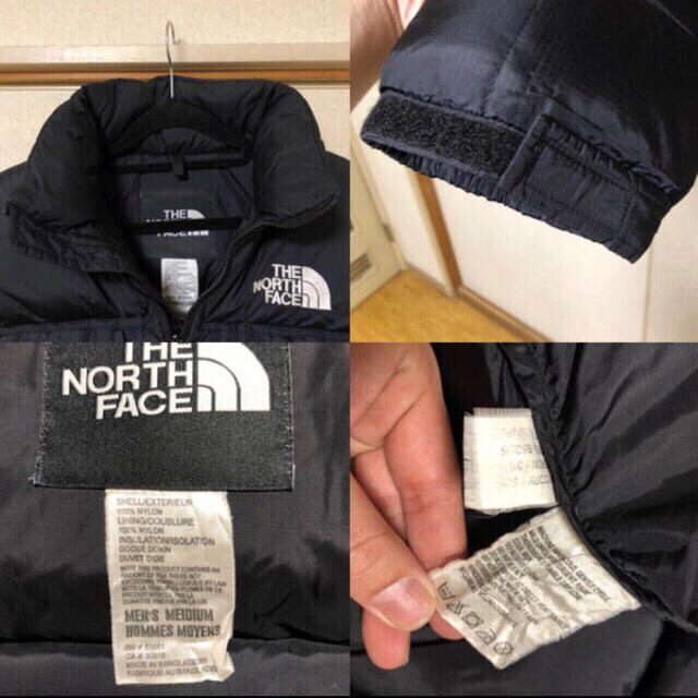 THE NORTH FACE(ザノースフェイス)のTHE NORTH FACE  ノースフェイス ヌプシ ダウン 黒 【M】 メンズのジャケット/アウター(ダウンジャケット)の商品写真