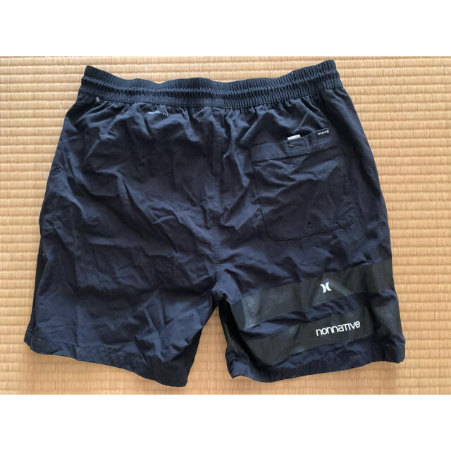 nonnative(ノンネイティブ)のHurley x Nonnative ショートパンツ/ブラック/サイズL/送料込 メンズのパンツ(ショートパンツ)の商品写真