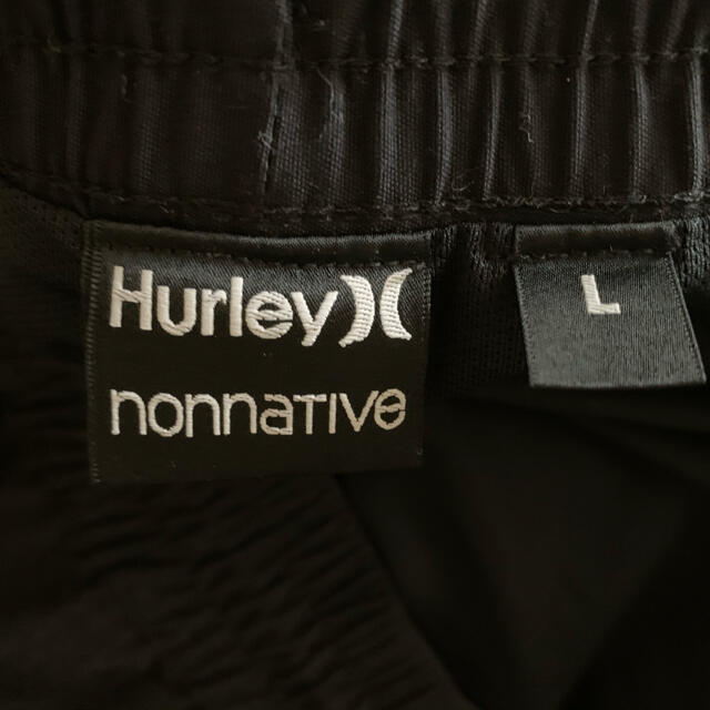 nonnative(ノンネイティブ)のHurley x Nonnative ショートパンツ/ブラック/サイズL/送料込 メンズのパンツ(ショートパンツ)の商品写真