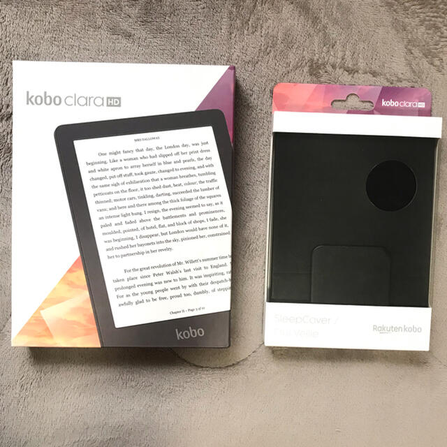 Rakuten(ラクテン)の【美品】楽天 kobo clara HD スマホ/家電/カメラのPC/タブレット(電子ブックリーダー)の商品写真