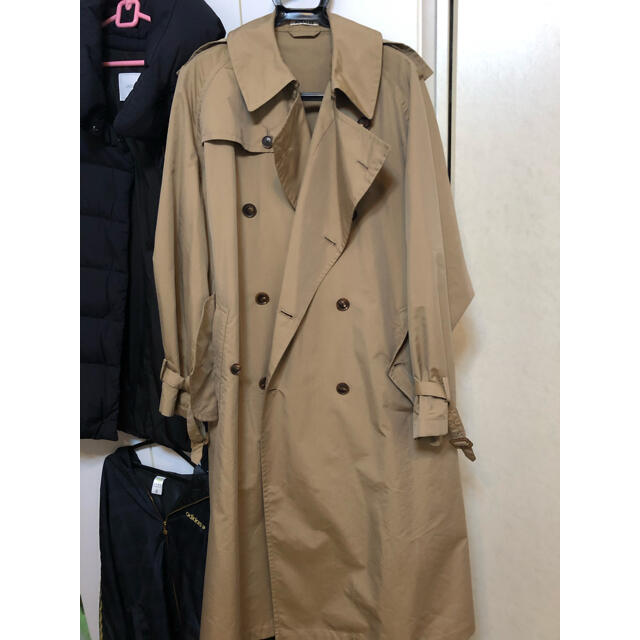 1LDK SELECT(ワンエルディーケーセレクト)のAURALEE FINX POLYESTER BIG TRENCH COAT メンズのジャケット/アウター(トレンチコート)の商品写真