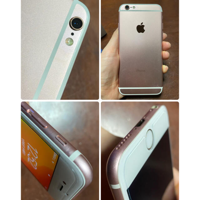 Apple(アップル)の原西さん専用　iPhone 6s Rose Gold 64 GB docomo スマホ/家電/カメラのスマートフォン/携帯電話(携帯電話本体)の商品写真