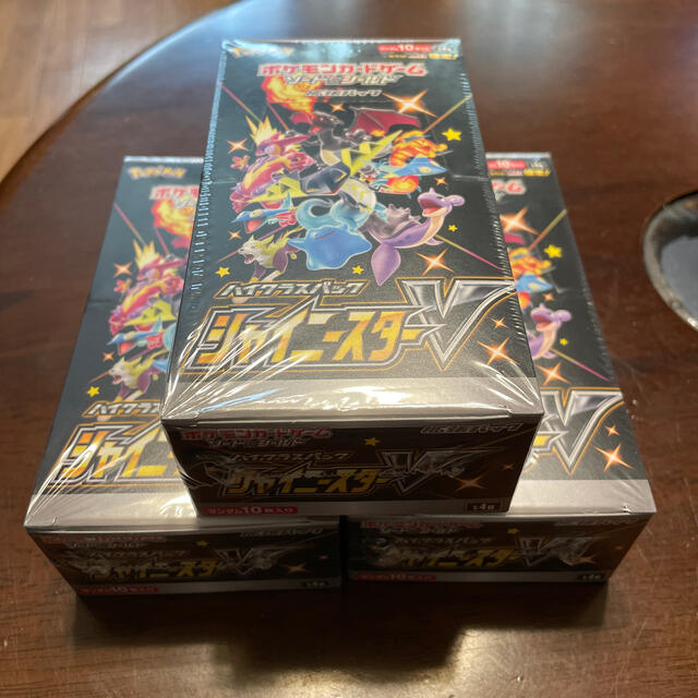 ポケモンカード　シャイニースターV 3box