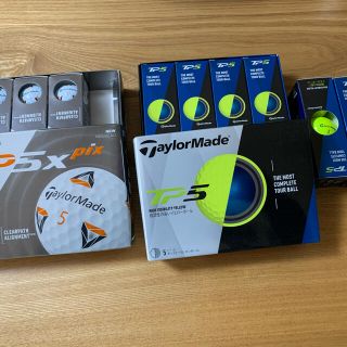 テーラーメイド(TaylorMade)の新品未使用　テーラーメイド　ゴルフボール　TP5、TP5Xpix 27個(その他)