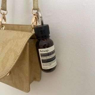 イソップ(Aesop)のAesop アルコールジェル 手ピカジェル用 カラビナ キーリング(アルコールグッズ)