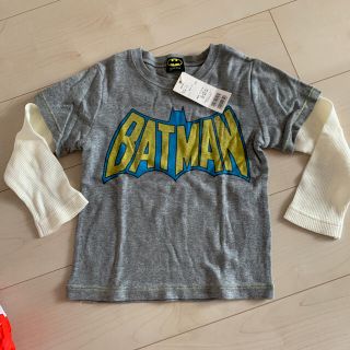 ビューティアンドユースユナイテッドアローズ(BEAUTY&YOUTH UNITED ARROWS)のバッドマン ロング tシャツ  グレー(Tシャツ/カットソー)