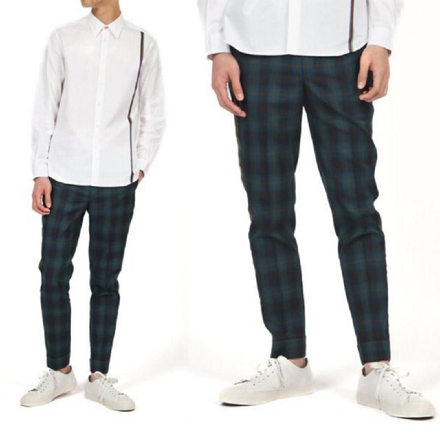 PS Paul Smith ブラックウォッチ セットアップ スーツ