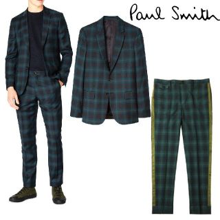 ポールスミス(Paul Smith)のPS Paul Smith ブラックウォッチ セットアップ スーツ(セットアップ)