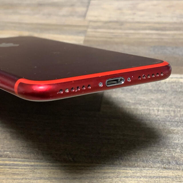 iPhone 7 Red 128 GB SIMフリー - スマートフォン本体