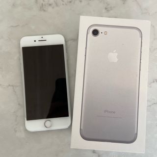 アップル(Apple)の田中物産様　iPhone7 32G シルバー(スマートフォン本体)