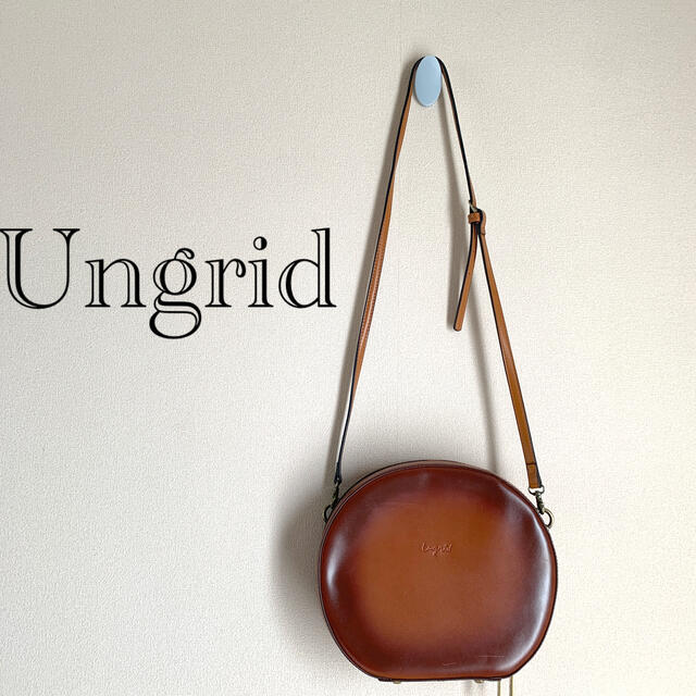 Ungrid(アングリッド)のUngrid アングリッド　丸型バッグ ポシェット レディースのバッグ(ショルダーバッグ)の商品写真