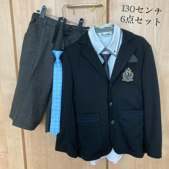 anyFAM130センチフォーマル6点セット キッズ/ベビー/マタニティのキッズ服男の子用(90cm~)(ドレス/フォーマル)の商品写真