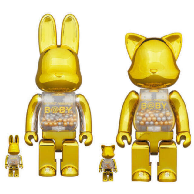 MY FIRST NY@BRICK R@BBRICK 400％ GOLD Ver エンタメ/ホビーのフィギュア(その他)の商品写真