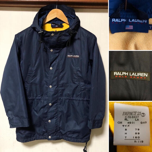 大人気❗️90s POLO SPORT ポロスポーツ マウンテンパーカー-