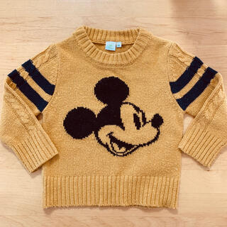 ディズニー(Disney)のミッキー　ニット セーター　ディズニー　90(ニット)