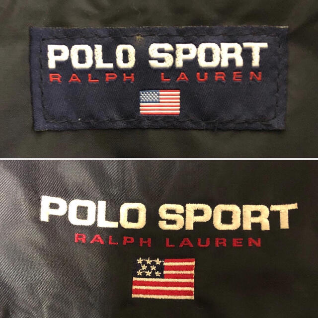 POLO RALPH LAUREN(ポロラルフローレン)の激レア！90s POLO SPORT ポロスポーツ ナイロン ショルダーバッグ メンズのバッグ(ショルダーバッグ)の商品写真