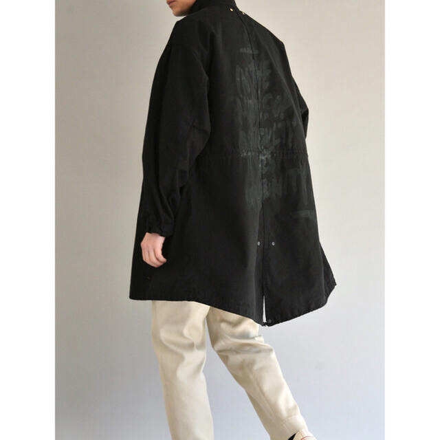 anachronorm(アナクロノーム)のANACHRONORMアナクロノームSTENCIL FISH TAIL COAT メンズのジャケット/アウター(ミリタリージャケット)の商品写真