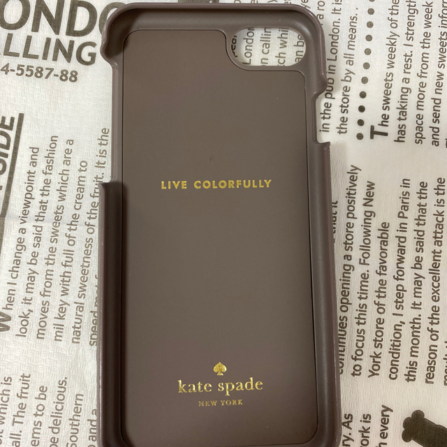 kate spade new york(ケイトスペードニューヨーク)のkate spada iPhoneケース スマホ/家電/カメラのスマホアクセサリー(iPhoneケース)の商品写真