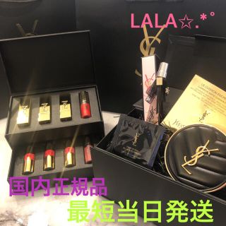 イヴサンローランボーテ(Yves Saint Laurent Beaute)のかっつん様専用ショッパー付アンクルドポールクッションN20リップデラックスギフト(ファンデーション)