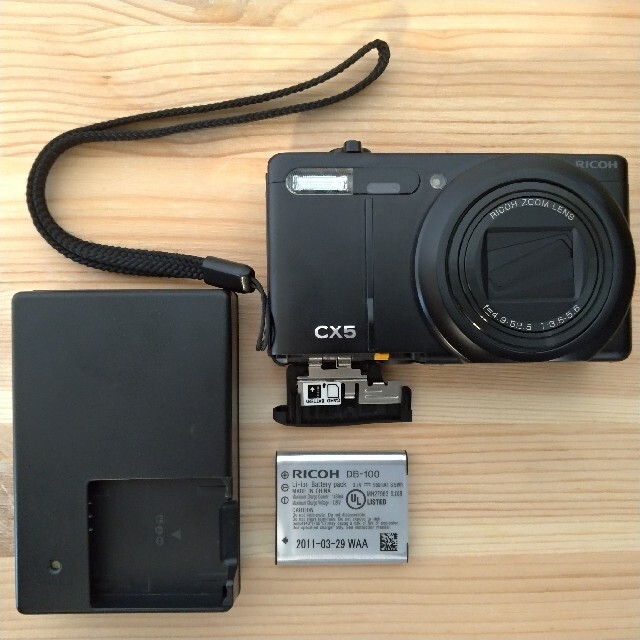 RICOH CX5 ブラックコンパクトデジタルカメラ