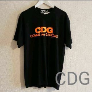 コムデギャルソン(COMME des GARCONS)のCDGシーディージーフロントロゴTシャツsizeXL(Tシャツ/カットソー(半袖/袖なし))