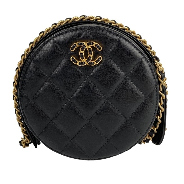 シャネル CHANEL ミニラウンドショルダー ショルダーバッグ レデ