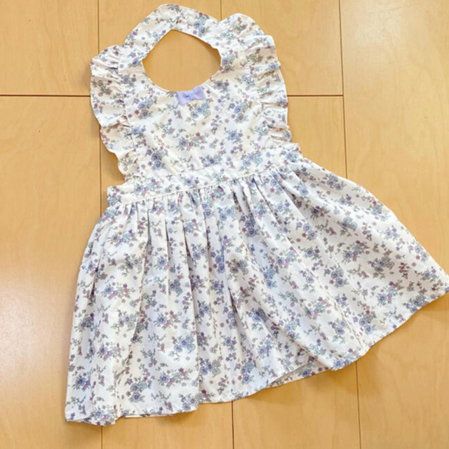 しまむら(シマムラ)のチュールワンピース キッズ/ベビー/マタニティのキッズ服女の子用(90cm~)(ワンピース)の商品写真