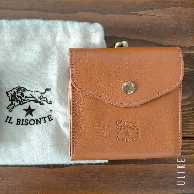 IL BISONTE　二つ折り財布レディース