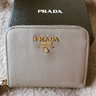 プラダ(PRADA)の【かんたんラクマパック】PRADA☆サフィアーノ☆ミニ財布☆(財布)