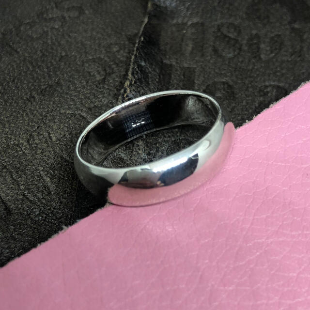 甲丸　ラウンド　シルバー925リング  シンプル　マリッジリング  ギフト銀指輪 メンズのアクセサリー(リング(指輪))の商品写真