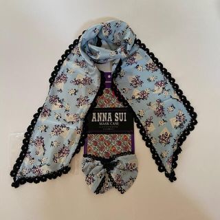 アナスイ(ANNA SUI)の★アナスイ★マルチケース マスクケース ロング スカーフ シュシュ 蝶々 新品(バンダナ/スカーフ)