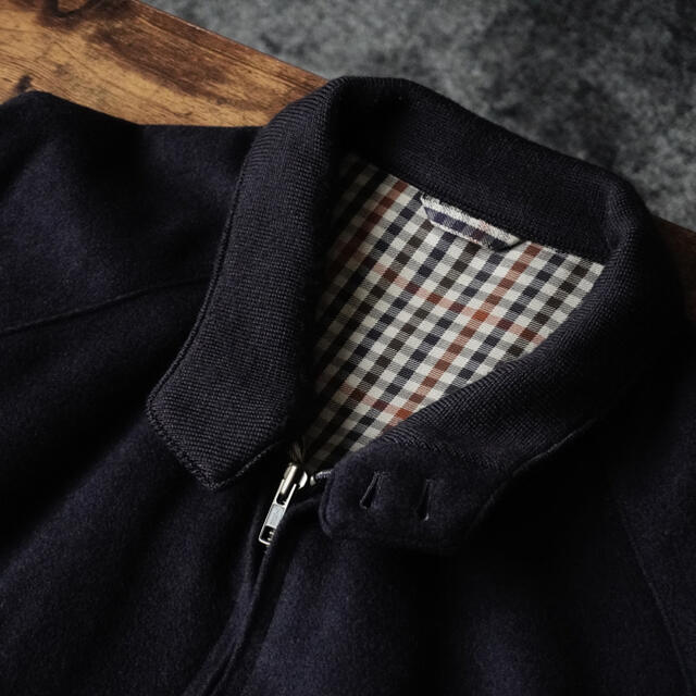 BARACUTA(バラクータ)のvintage カシミヤ混wool Harrington jacket 美品 メンズのジャケット/アウター(ブルゾン)の商品写真