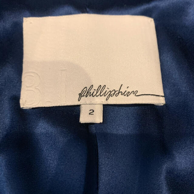 3.1 Phillip Lim(スリーワンフィリップリム)の3.1Phillip lim  パンツスーツ　綺麗なブルー　us2 レディースのジャケット/アウター(チェスターコート)の商品写真